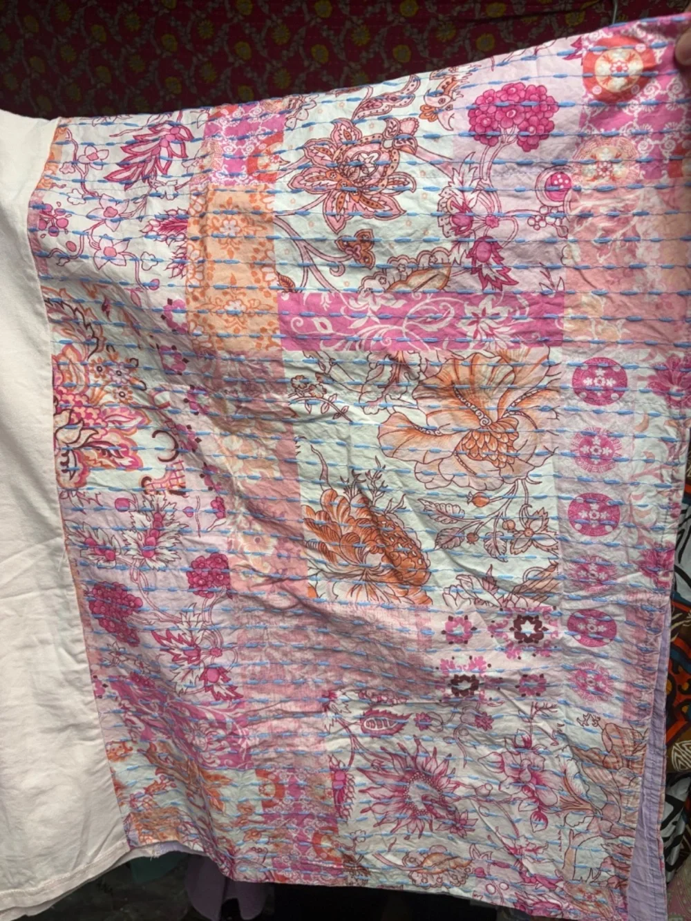 Dolly Parton kantha blouse by Blue Moon - Picture 2 of 3
